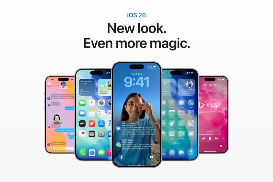 ios 26 update features and new look